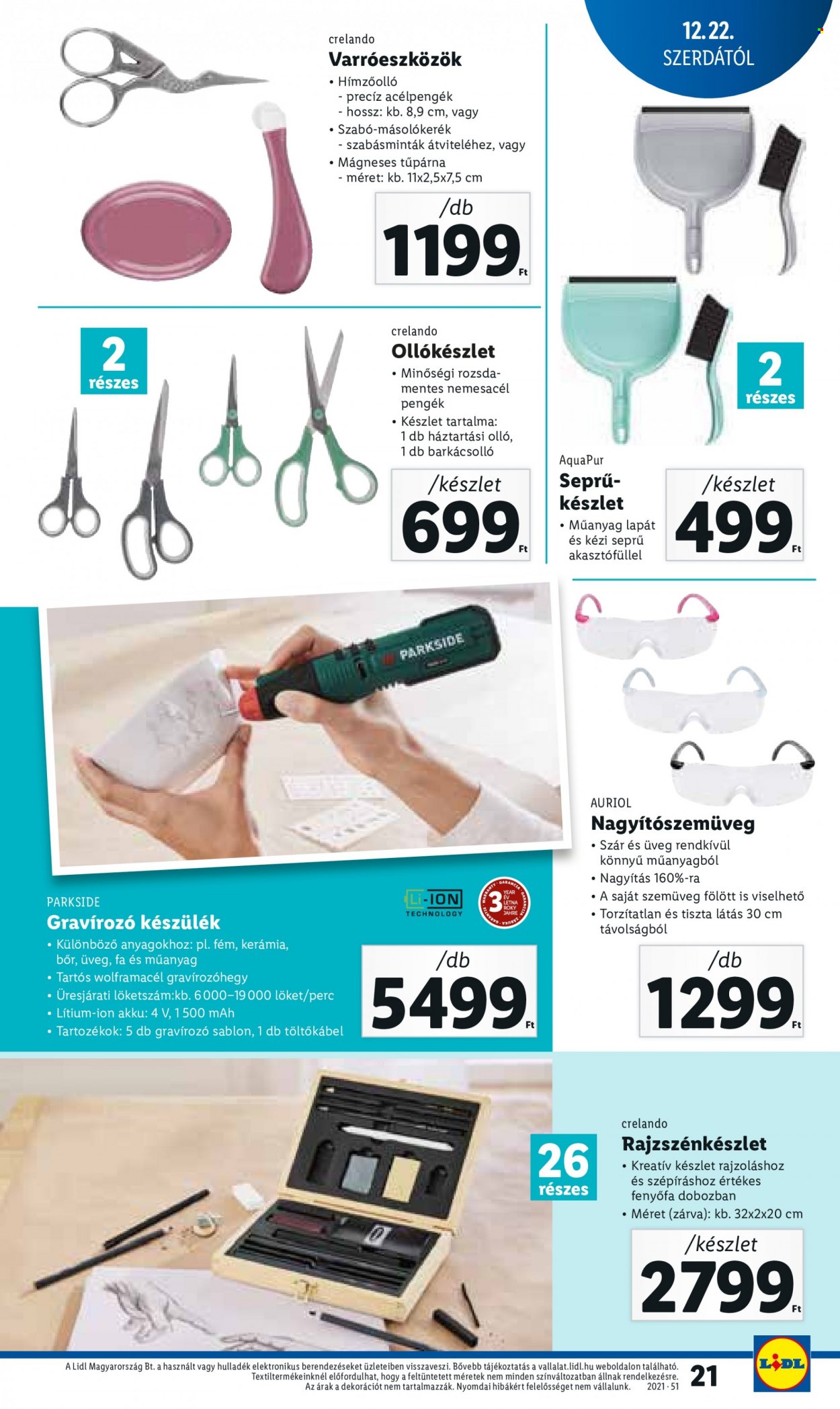 Lidl akciós újságok - 2021.12.22 - 2021.12.24. Oldal 21