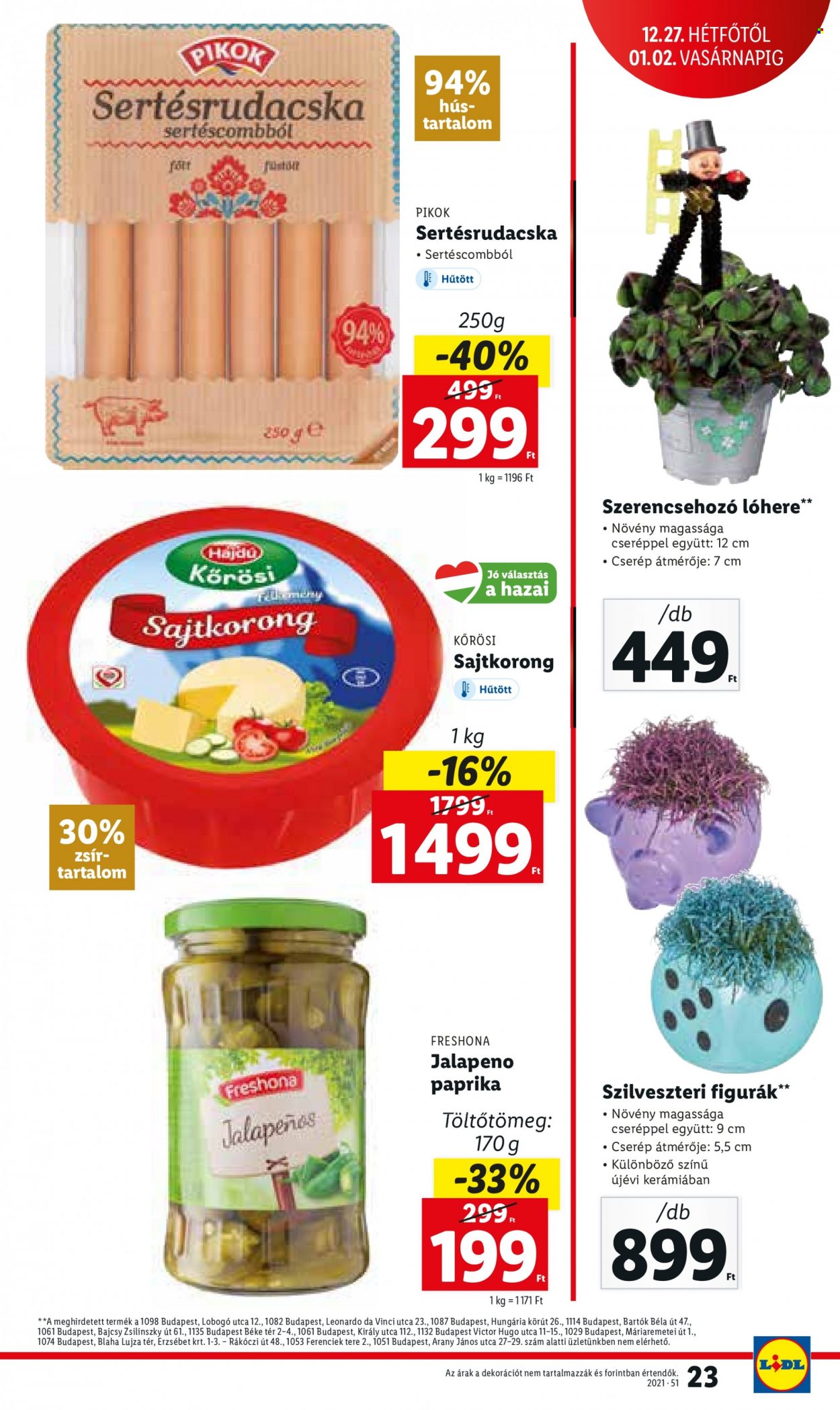 Lidl akciós újságok - 2021.12.22 - 2021.12.24. Oldal 23
