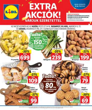 Újság Lidl - 2021.12.22 - 2021.12.24.