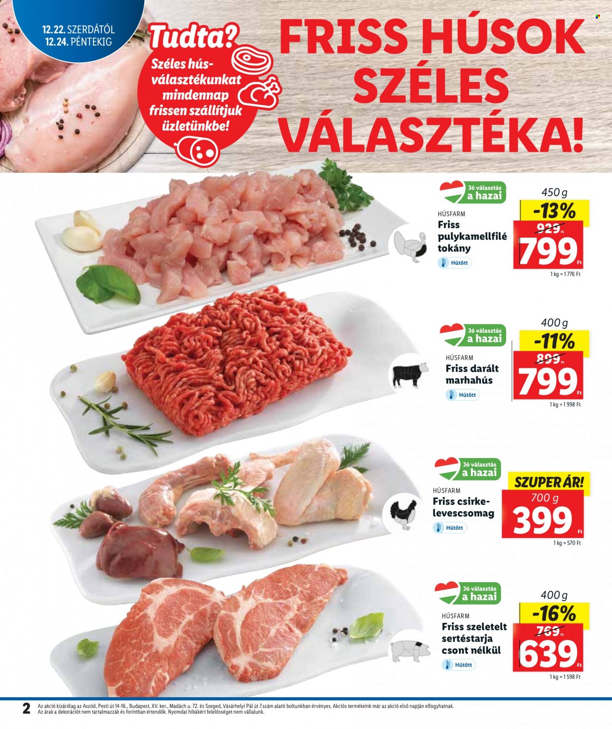 Lidl akciós újságok - 2021.12.22 - 2021.12.24. Oldal 2