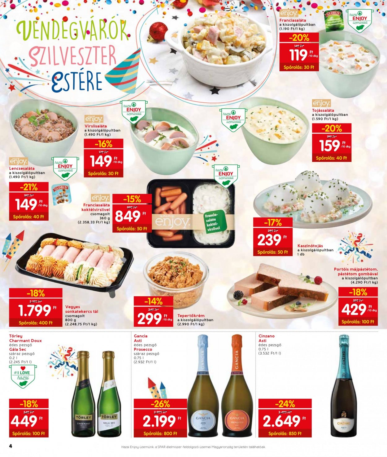 INTERSPAR akciós újságok - 2021.12.27 - 2021.12.31. Oldal 6