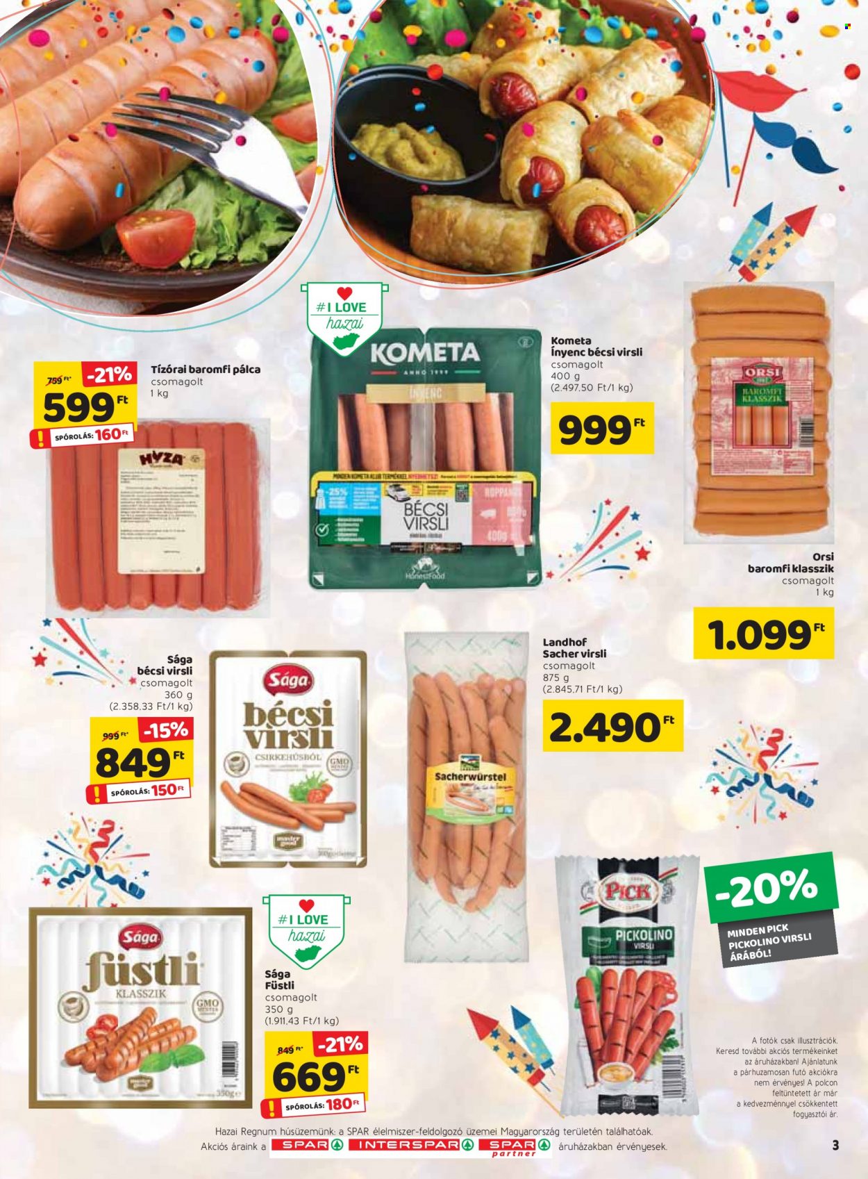 SPAR akciós újságok - 2021.12.27 - 2021.12.31. Oldal 3
