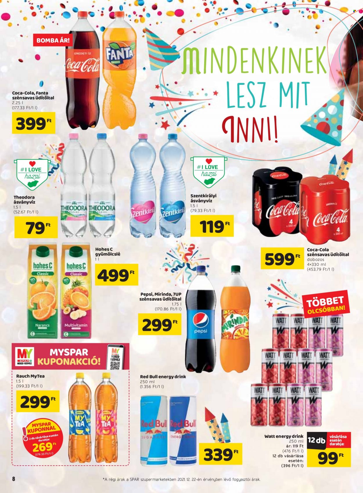 SPAR akciós újságok - 2021.12.27 - 2021.12.31. Oldal 12