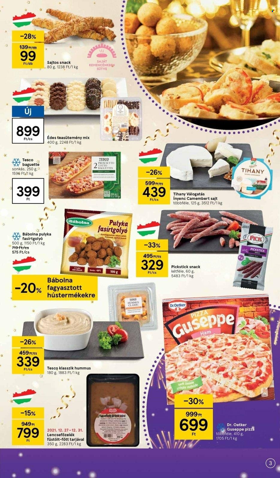TESCO akciós újságok - 2021.12.27 - 2022.01.04. Oldal 3