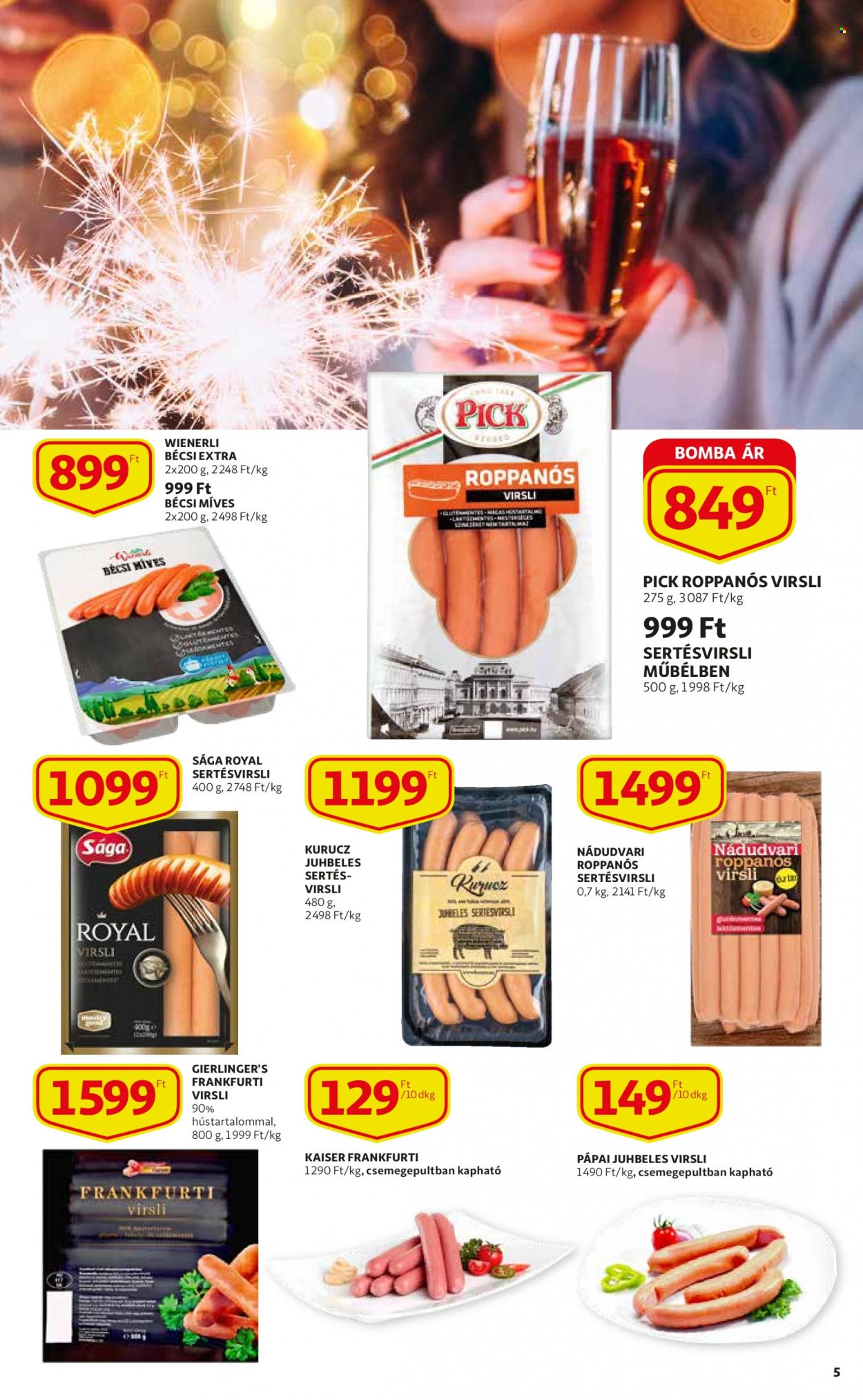 Auchan akciós újságok - 2021.12.27 - 2022.01.05. Oldal 5