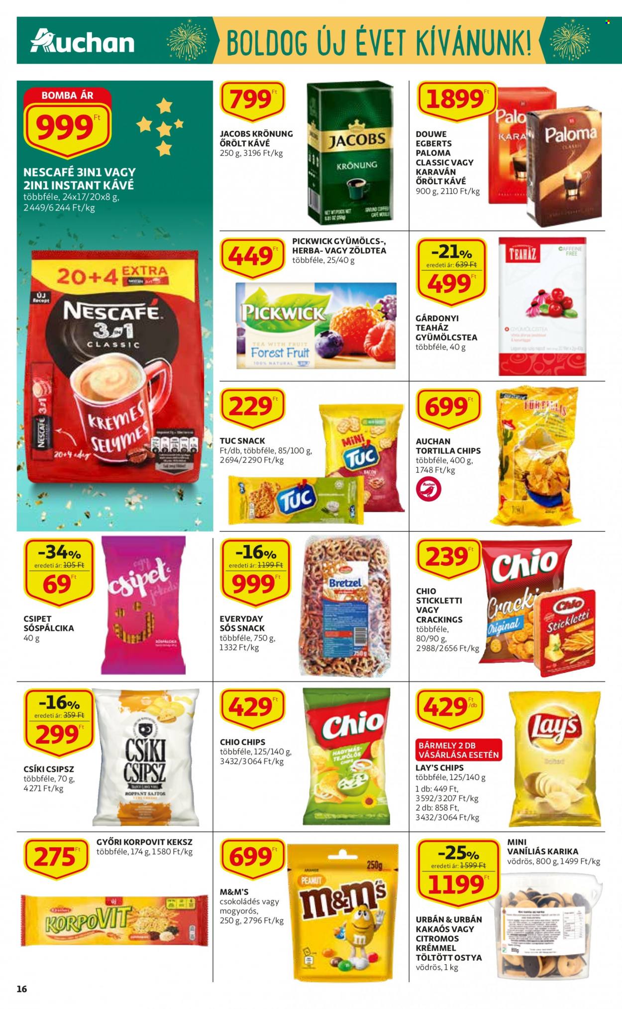 Auchan akciós újságok - 2021.12.27 - 2022.01.05. Oldal 16