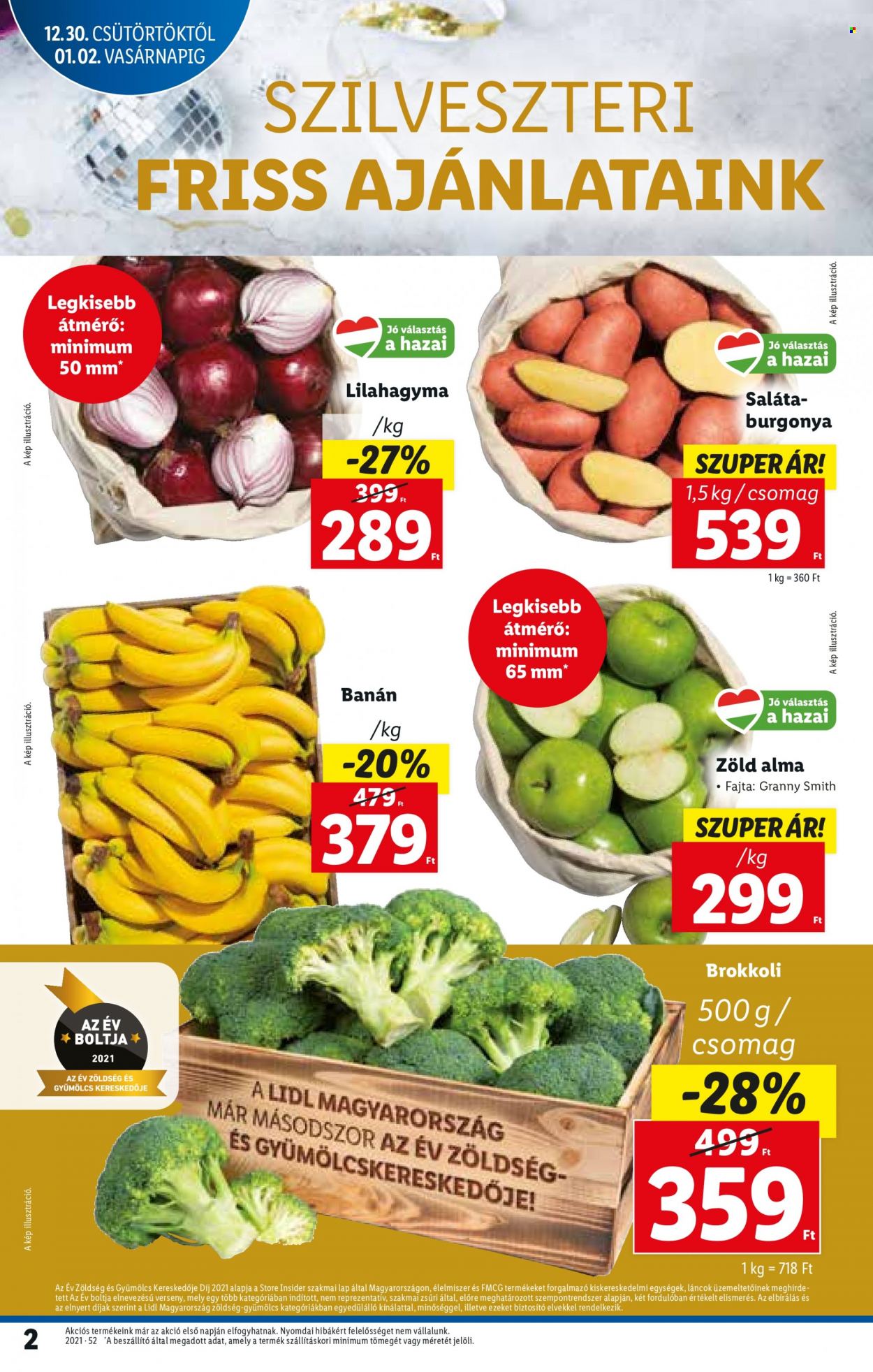 Lidl akciós újságok - 2021.12.30 - 2022.01.05. Oldal 2