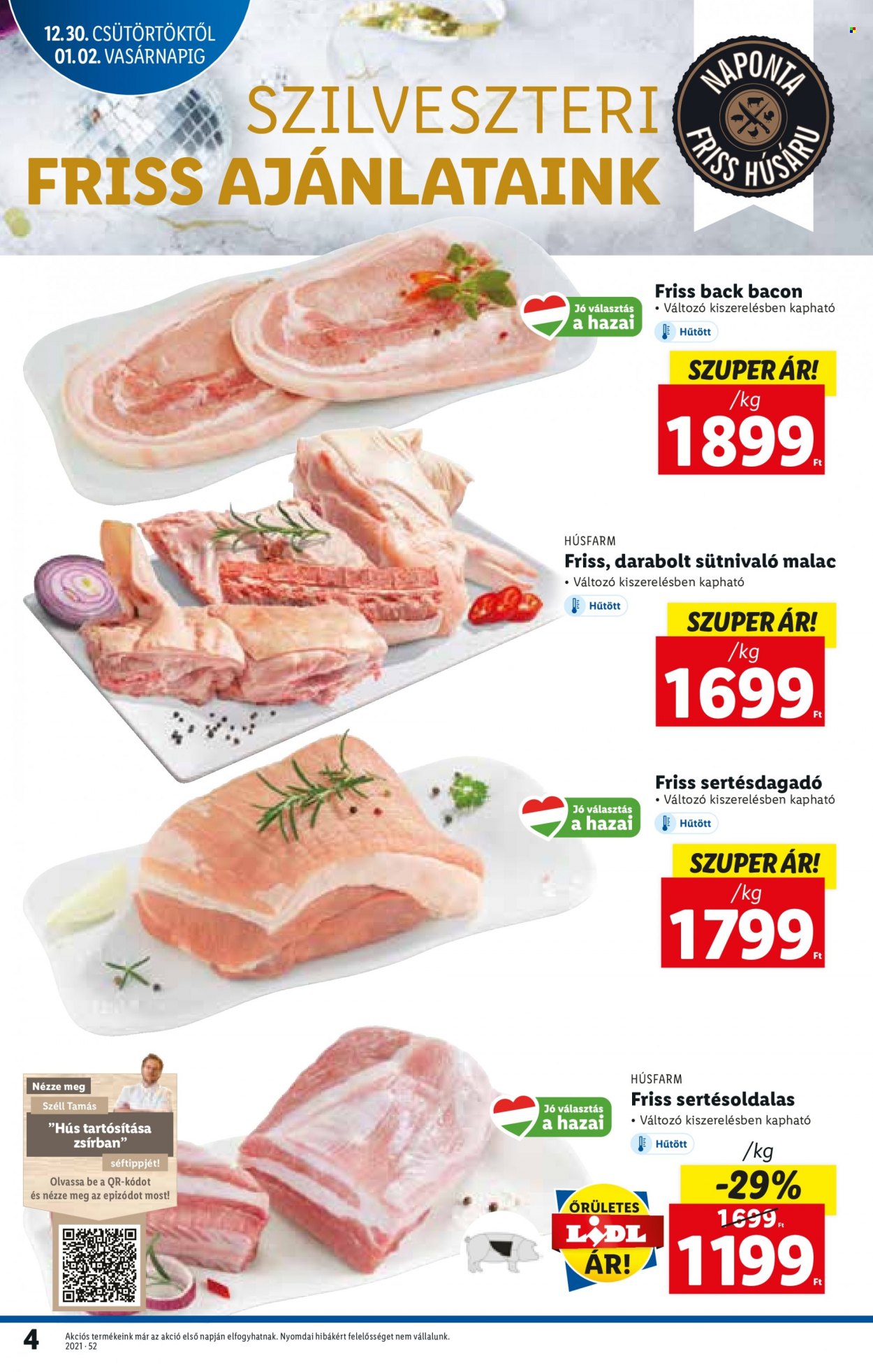 Lidl akciós újságok - 2021.12.30 - 2022.01.05. Oldal 4