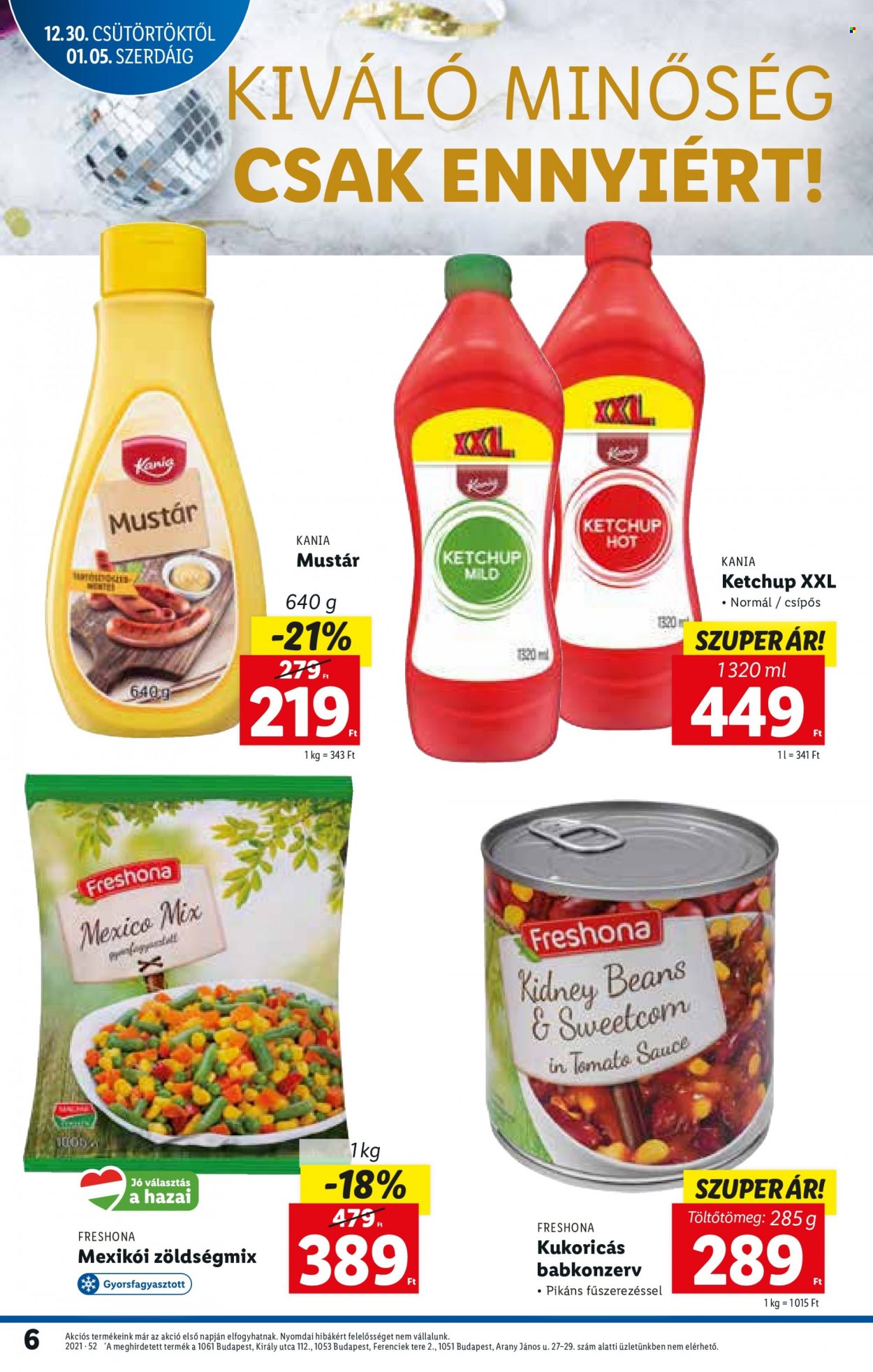 Lidl akciós újságok - 2021.12.30 - 2022.01.05. Oldal 6