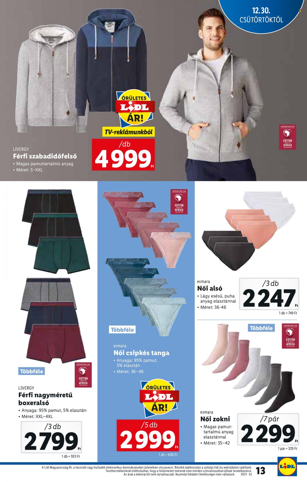 Lidl akciós újságok - 2021.12.30 - 2022.01.05. Oldal 13