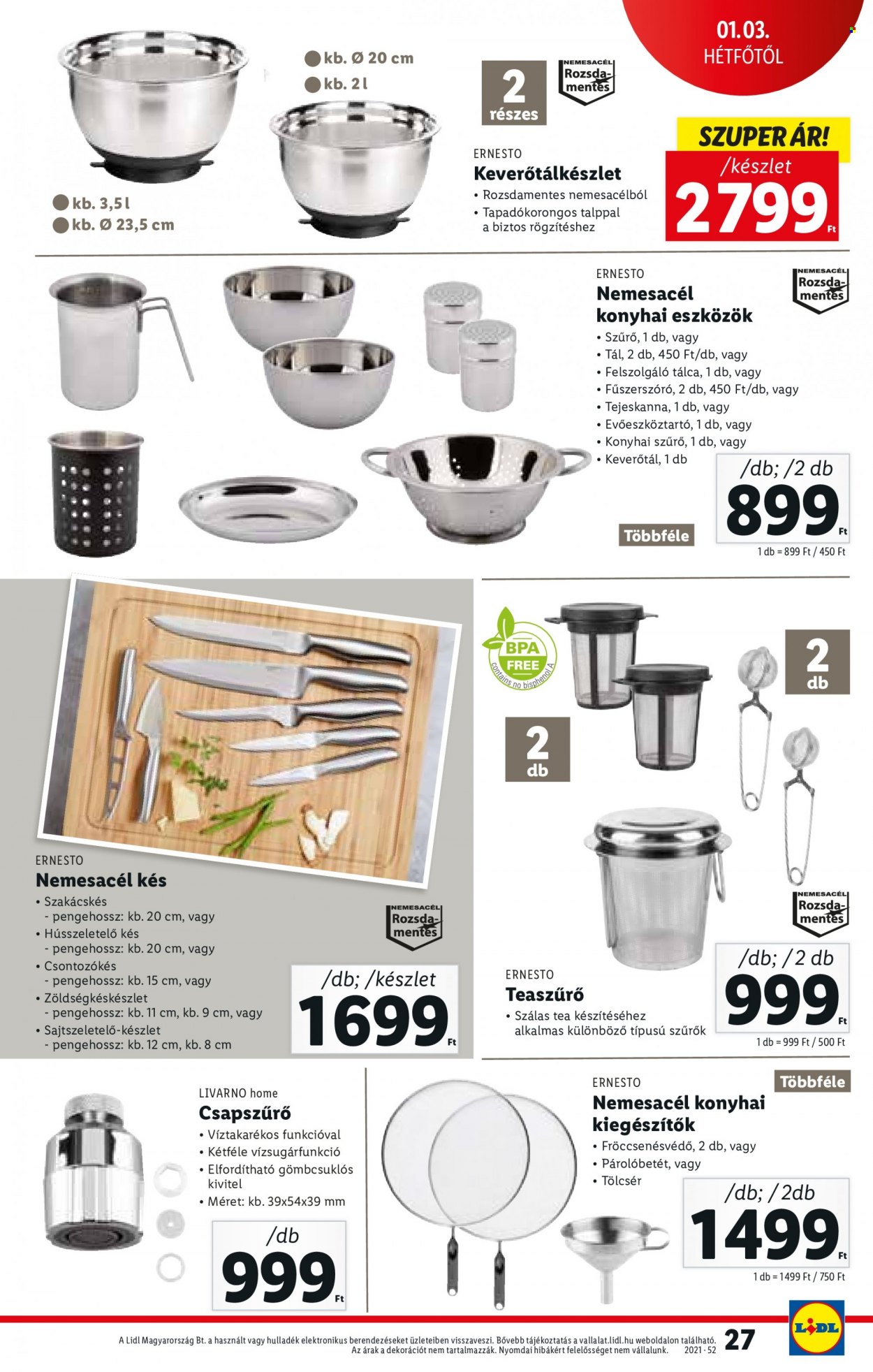Lidl akciós újságok - 2021.12.30 - 2022.01.05. Oldal 27