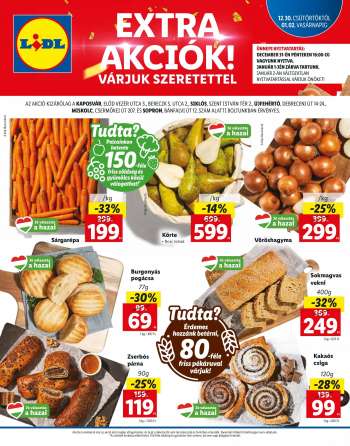 Újság Lidl - 2021.12.30 - 2022.01.02.