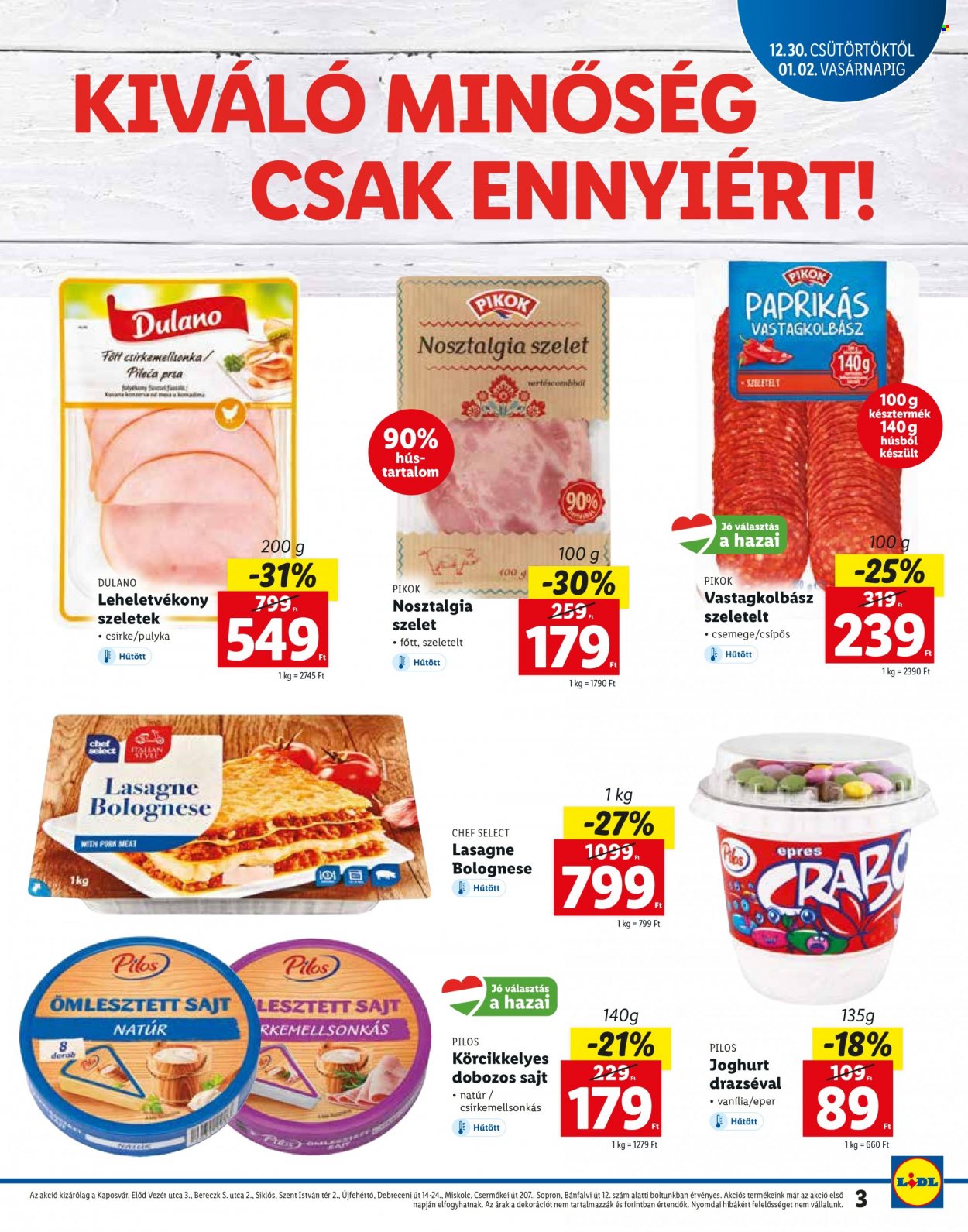 Lidl akciós újságok - 2021.12.30 - 2022.01.02. Oldal 3