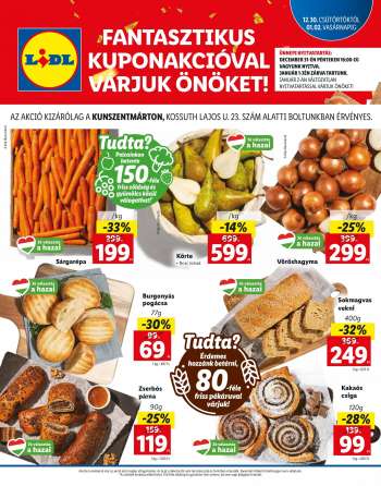 Újság Lidl - 2021.12.30 - 2022.01.02.