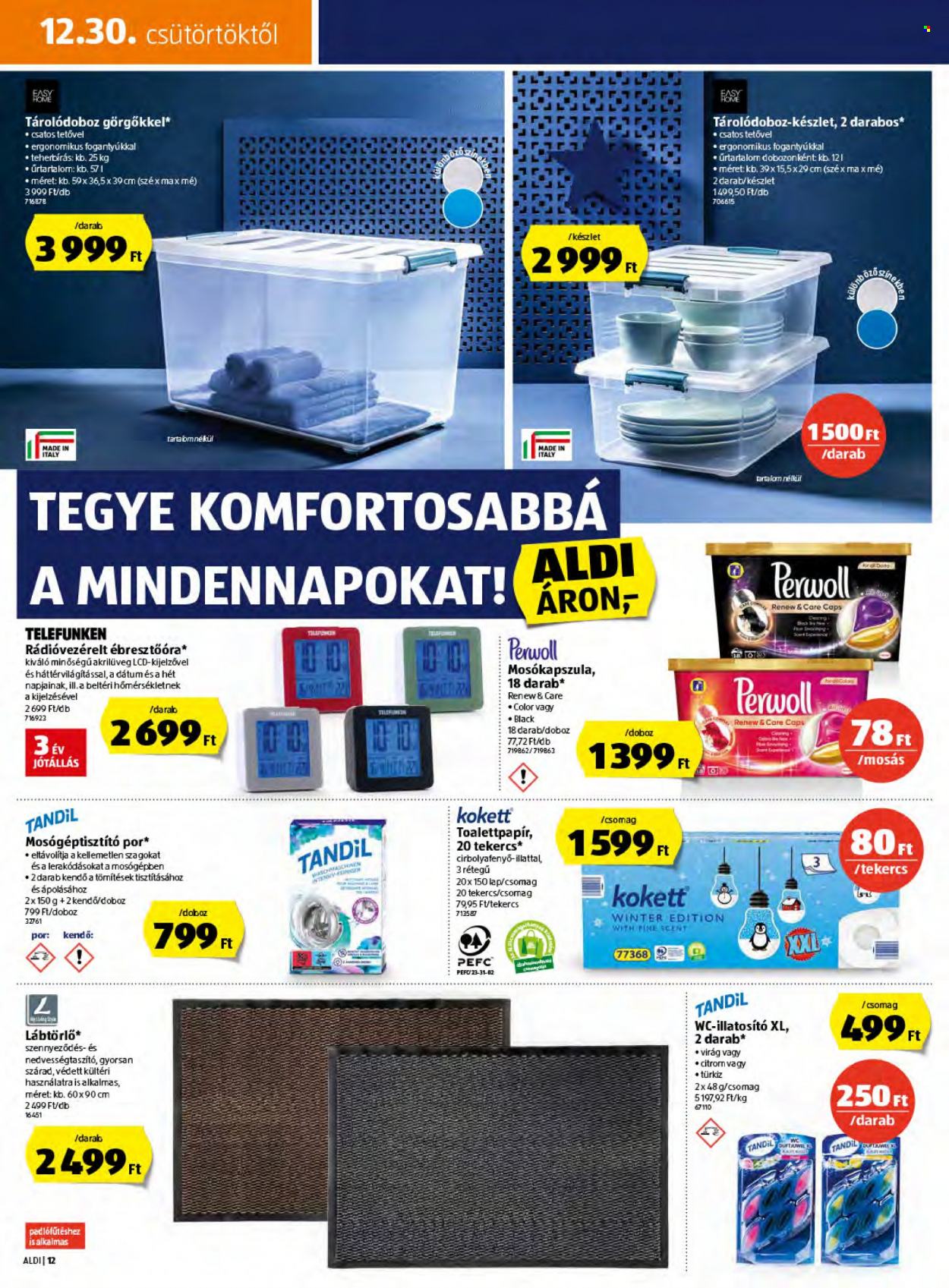 Aldi akciós újságok - 2021.12.30 - 2022.01.05. Oldal 12