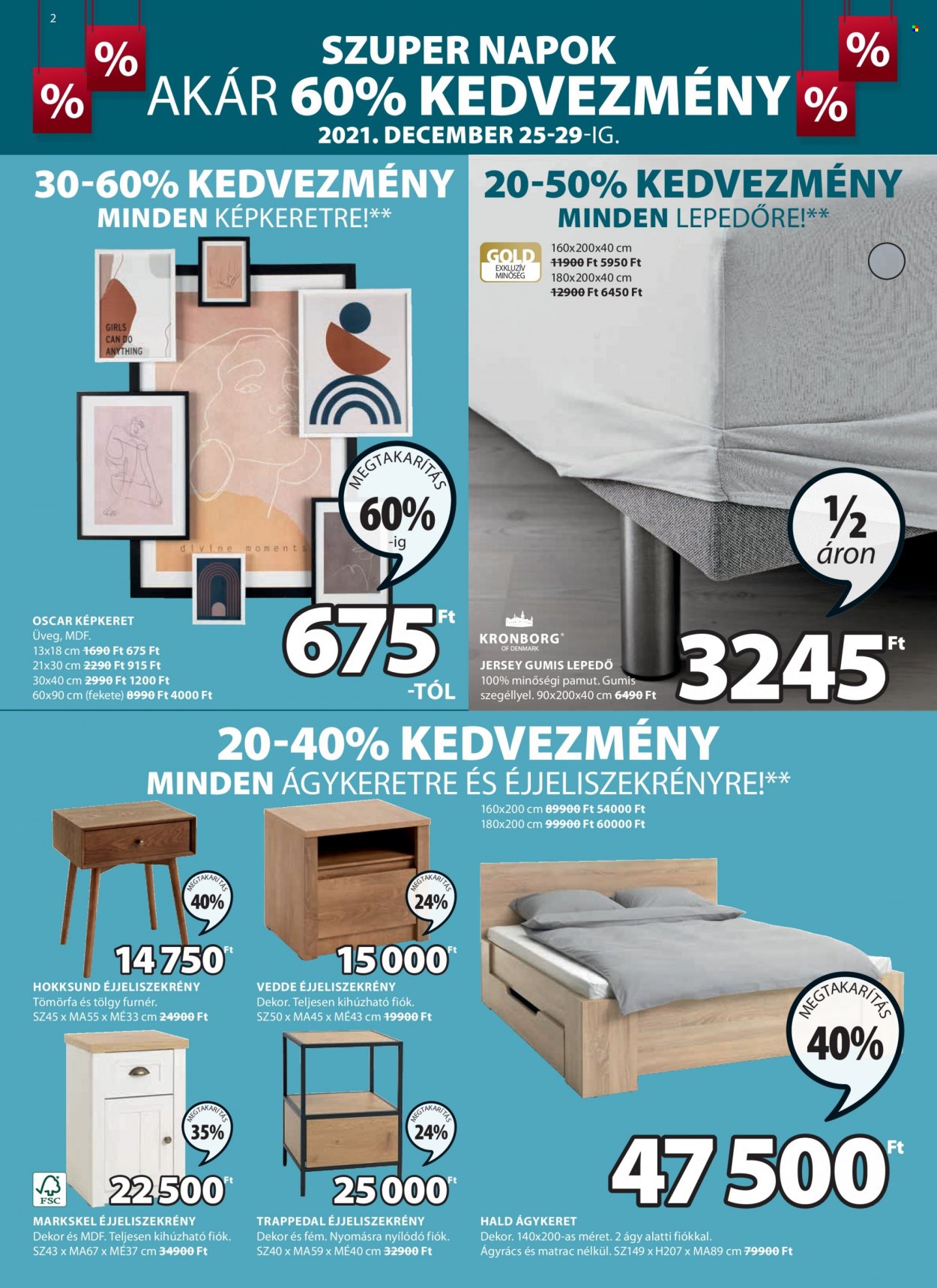 JYSK akciós újságok - 2021.12.25 - 2022.01.02. Oldal 2
