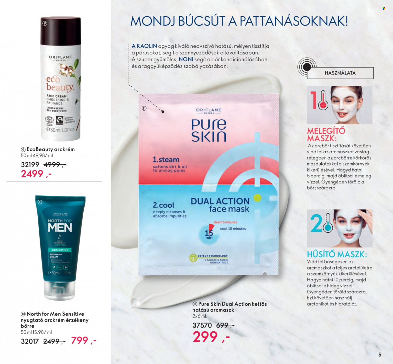 Oriflame akciós újságok - 2021.12.28 - 2022.01.24. Oldal 5