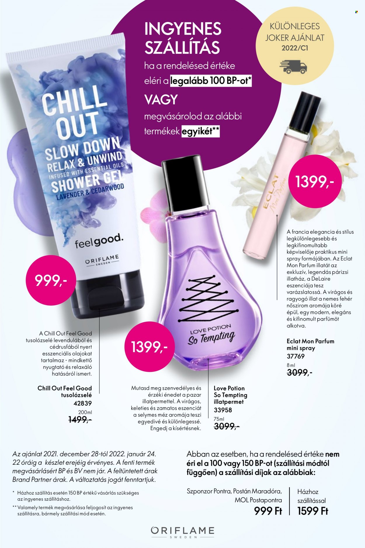 Oriflame akciós újságok - 2021.12.28 - 2022.01.24. Oldal 1