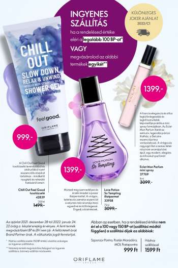Újság Oriflame - 2021.12.28 - 2022.01.24.