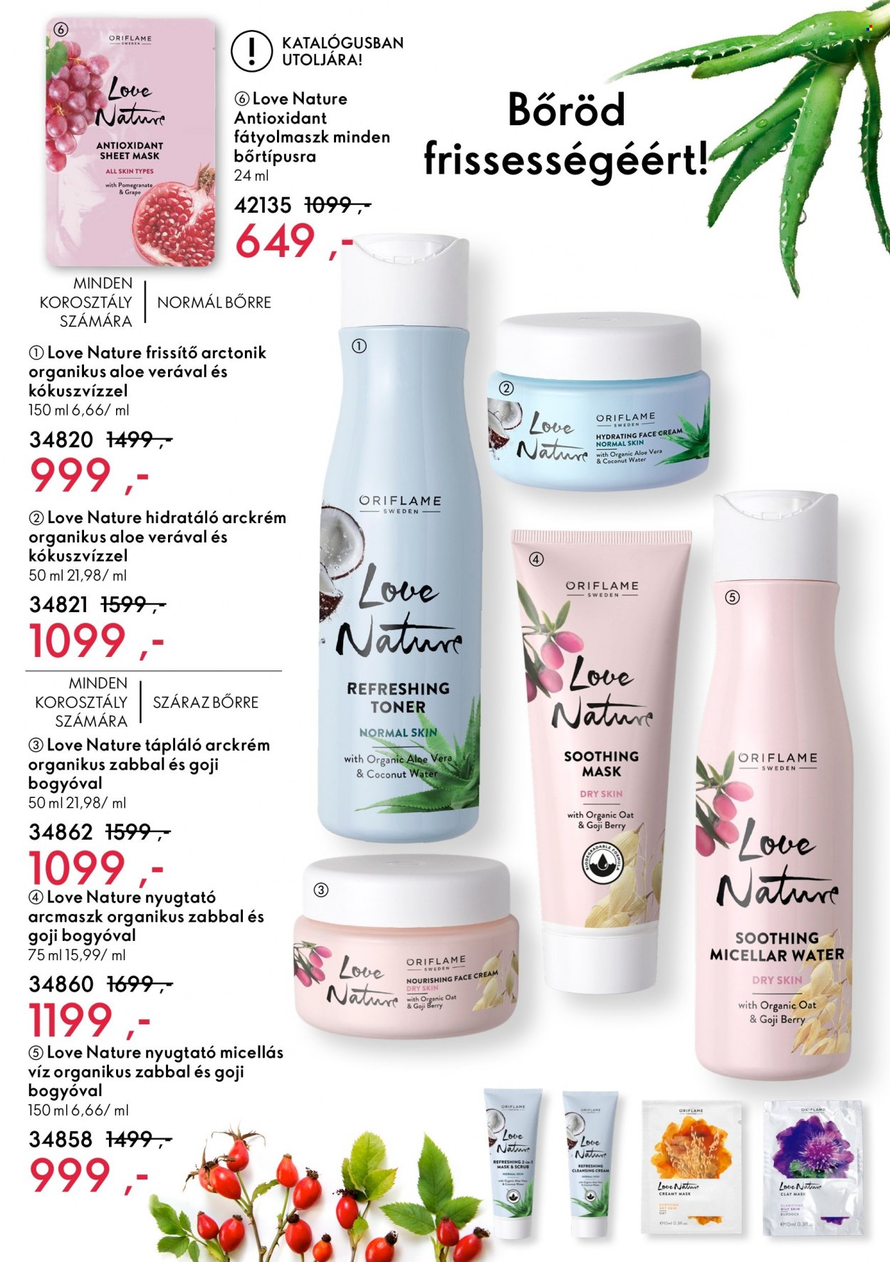 Oriflame akciós újságok - 2021.12.28 - 2022.01.24. Oldal 34