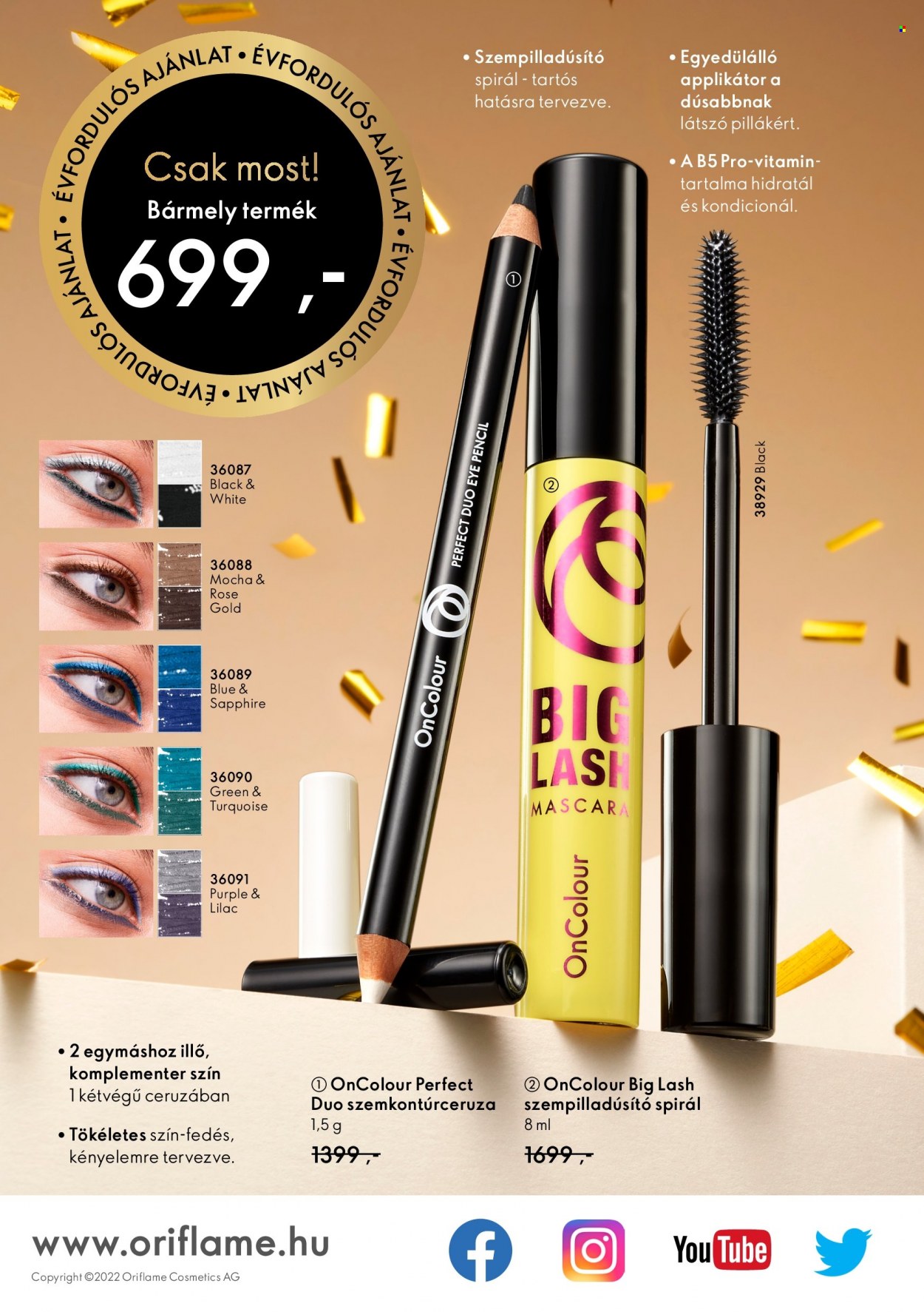 Oriflame akciós újságok - 2021.12.28 - 2022.01.24. Oldal 136