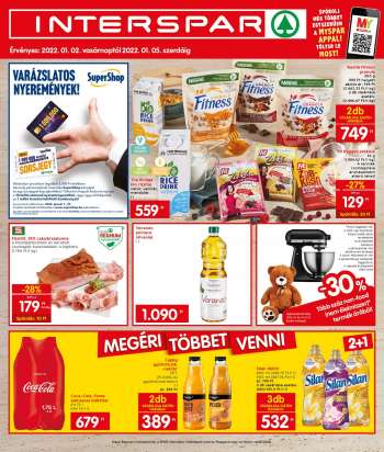Újság INTERSPAR - 2022.01.02 - 2022.01.05.