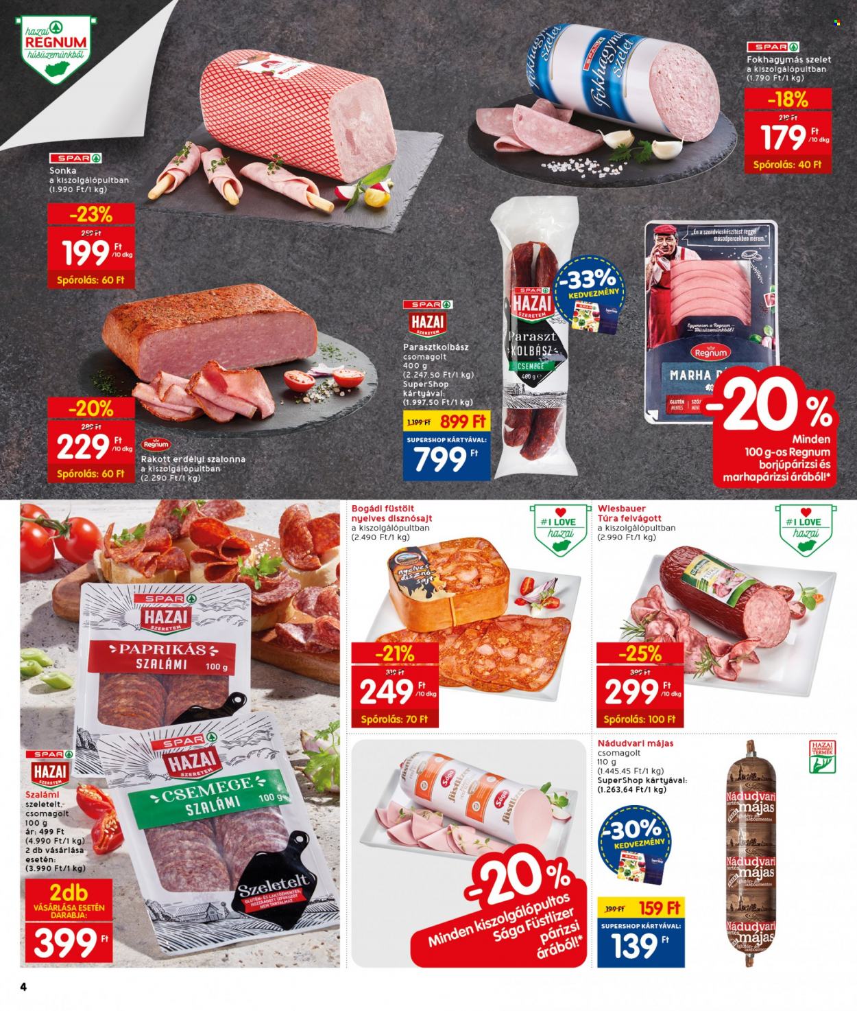 INTERSPAR akciós újságok - 2022.01.02 - 2022.01.05. Oldal 6