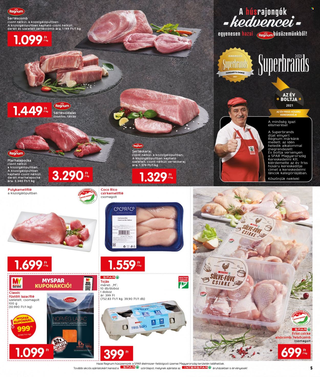 INTERSPAR akciós újságok - 2022.01.02 - 2022.01.05. Oldal 7
