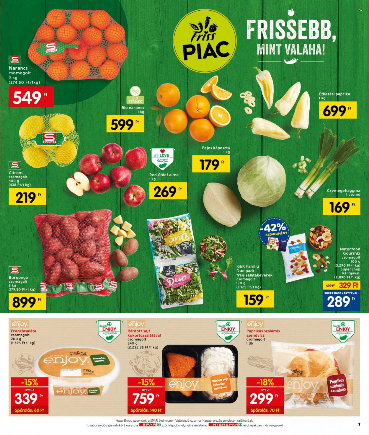 INTERSPAR akciós újságok - 2022.01.02 - 2022.01.05. Oldal 9