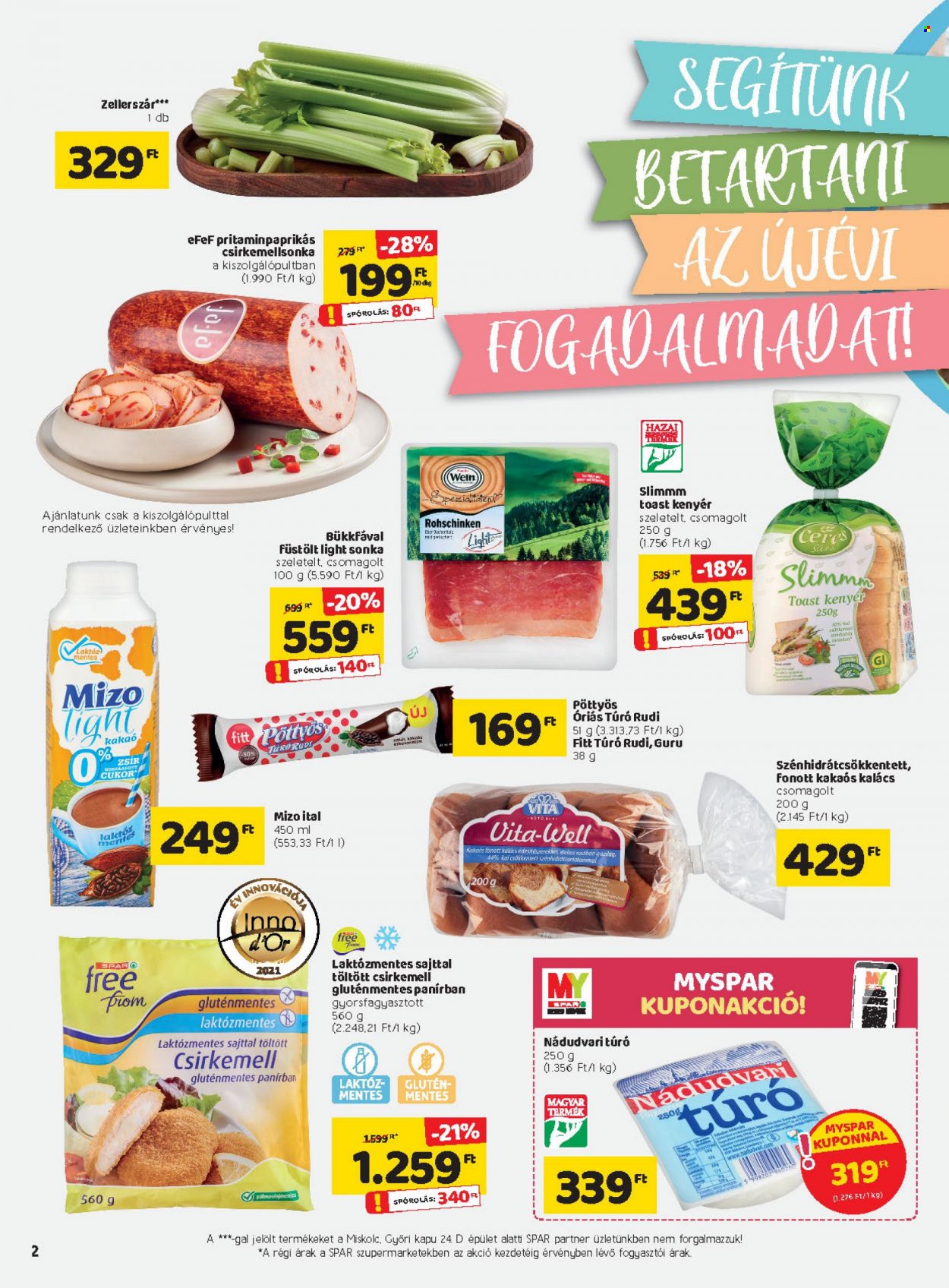 SPAR akciós újságok - 2022.01.02 - 2022.01.05. Oldal 2
