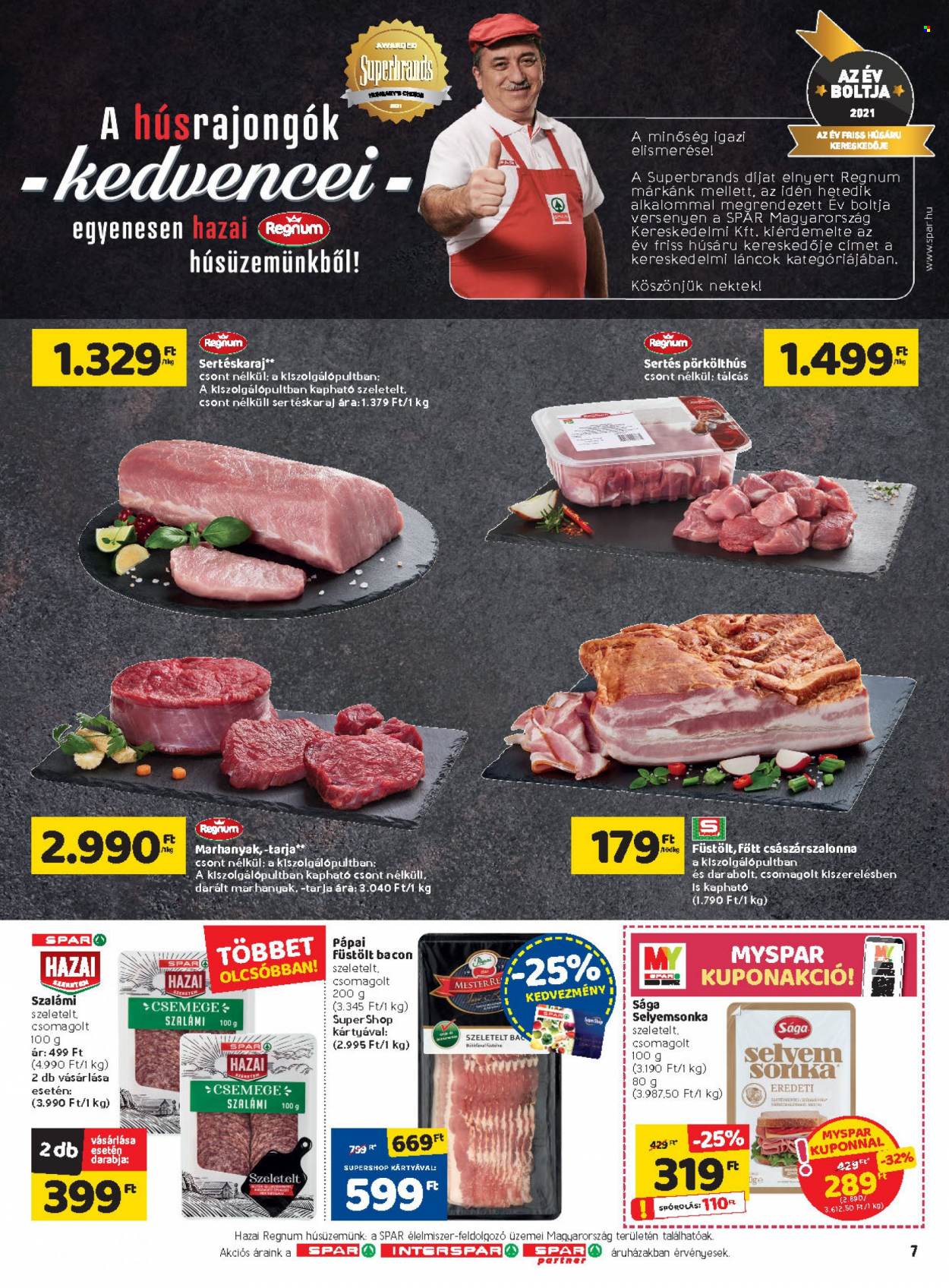 SPAR akciós újságok - 2022.01.02 - 2022.01.05. Oldal 9