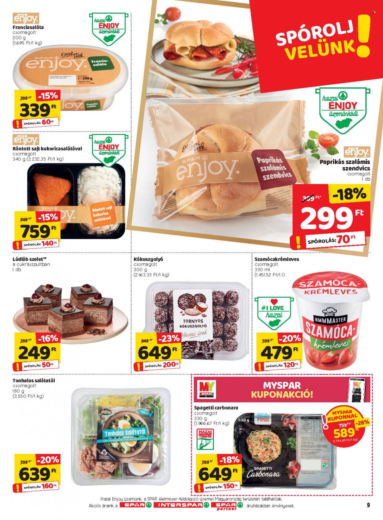 SPAR akciós újságok - 2022.01.02 - 2022.01.05. Oldal 13