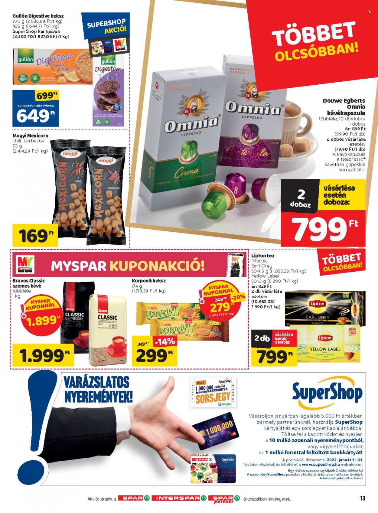 SPAR akciós újságok - 2022.01.02 - 2022.01.05. Oldal 19