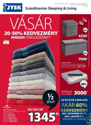 Újság JYSK - 2021.12.30 - 2022.01.05.