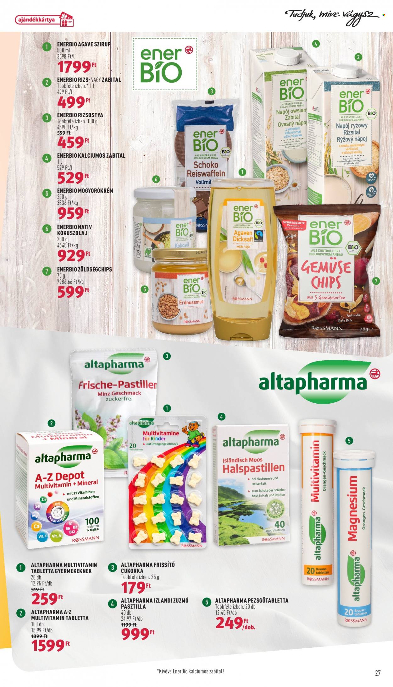 Rossmann akciós újságok - 2022.01.03 - 2022.01.14. Oldal 27