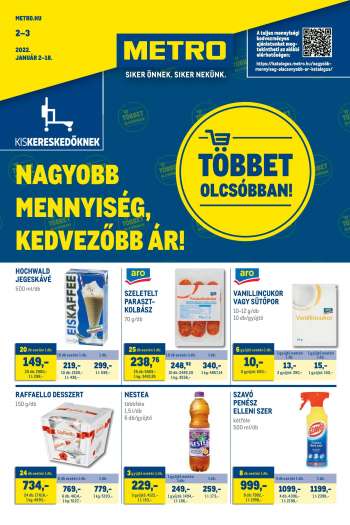 Újság Metro - 2022.01.02 - 2022.01.18.