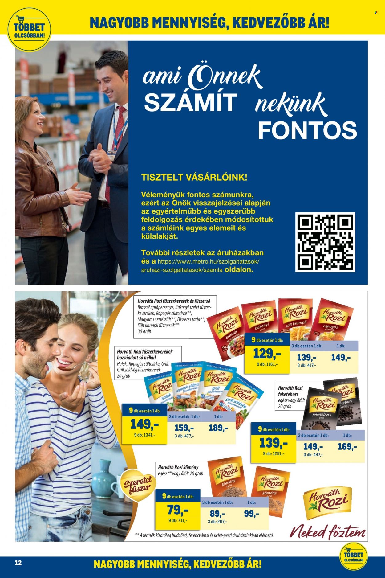 Metro akciós újságok - 2022.01.02 - 2022.01.18. Oldal 12