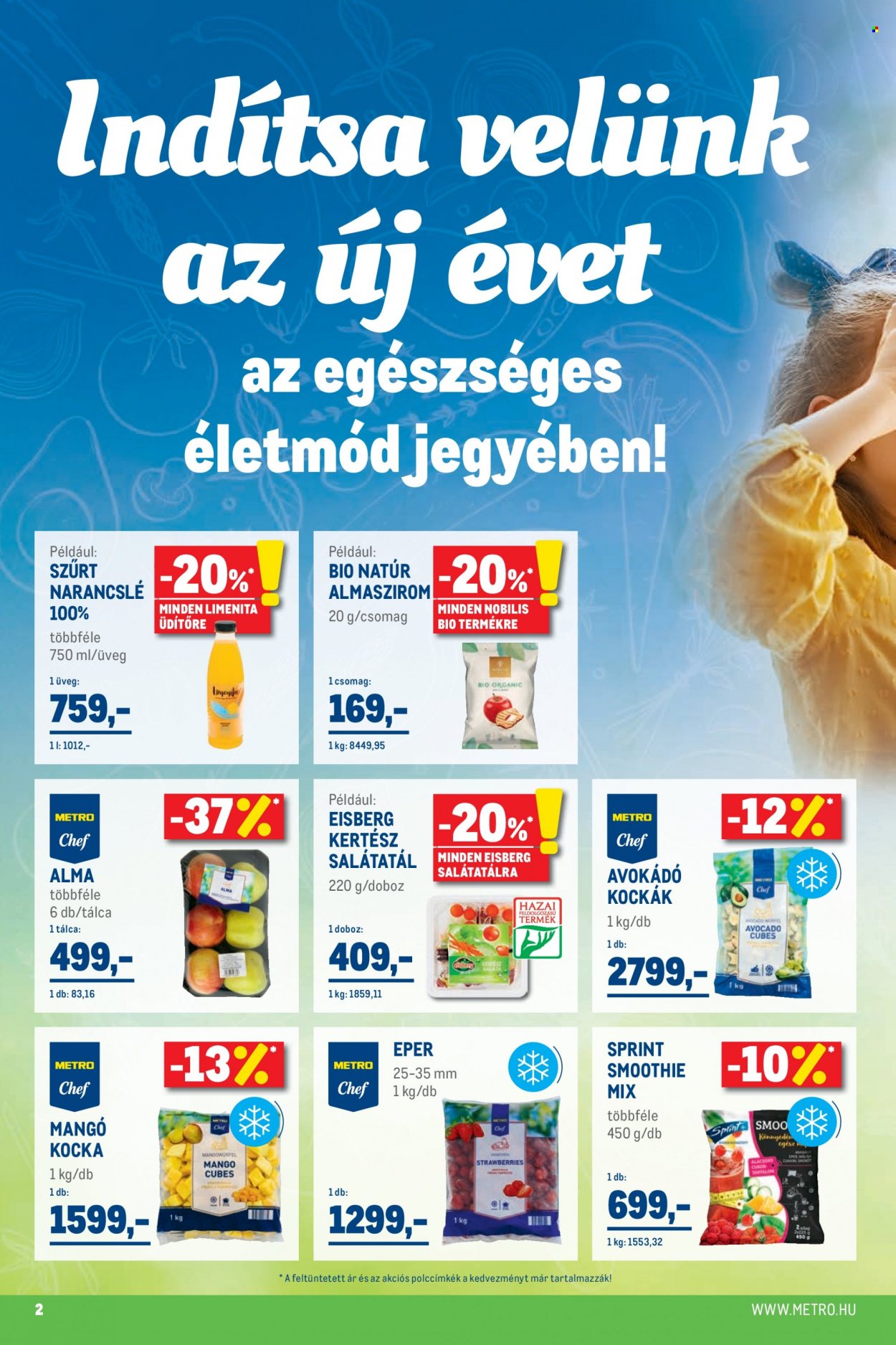 Metro akciós újságok - 2022.01.02 - 2022.01.18. Oldal 2
