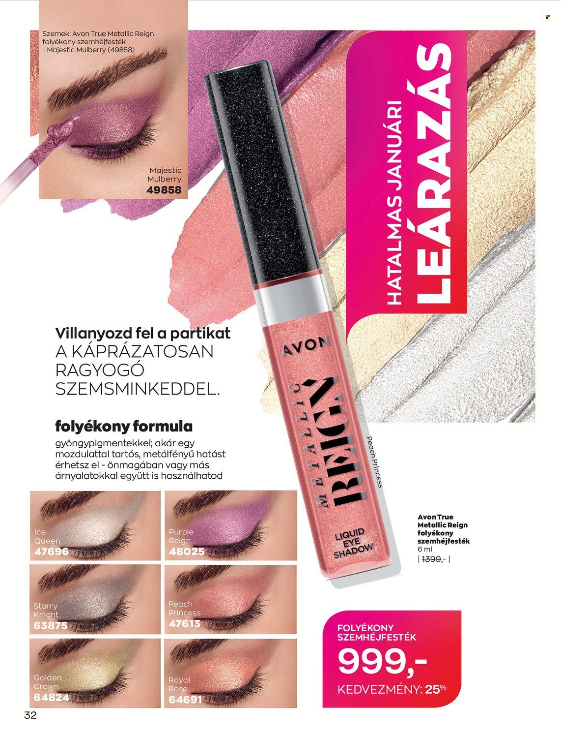 Avon akciós újságok - 2022.01.01 - 2022.01.31. Oldal 34