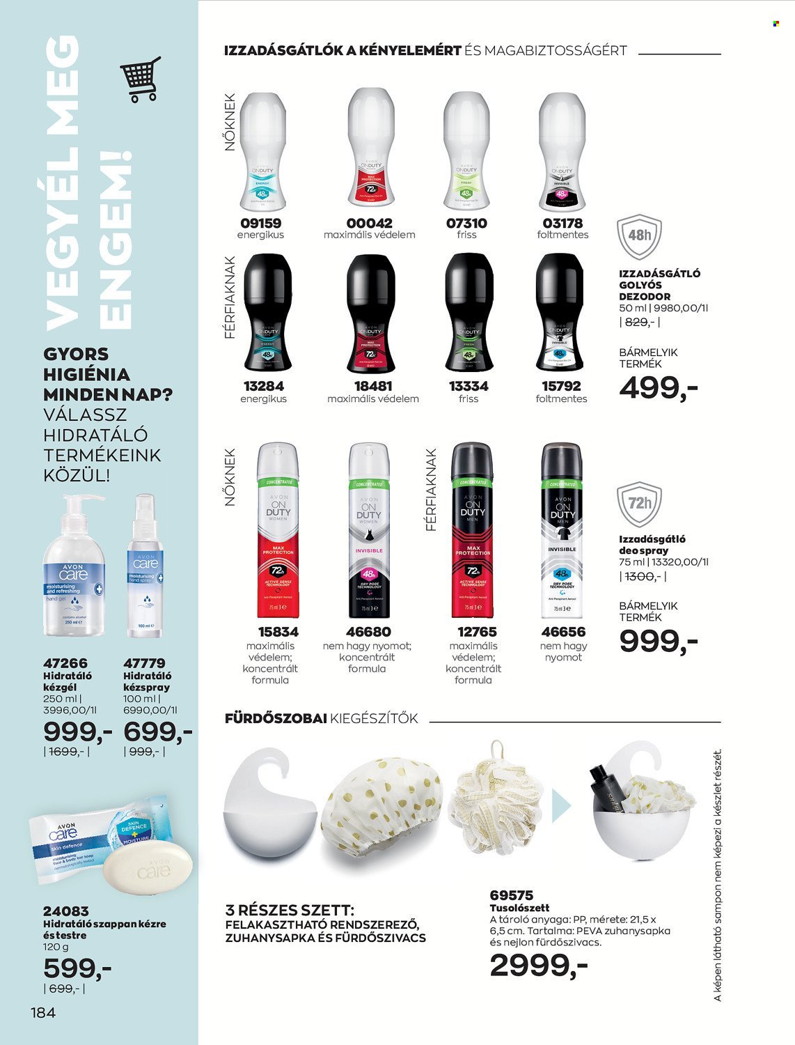 Avon akciós újságok - 2022.01.01 - 2022.01.31. Oldal 185