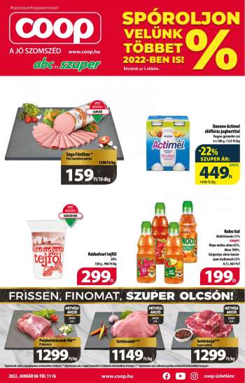 Újság Coop - 2022.01.06 - 2022.01.11.