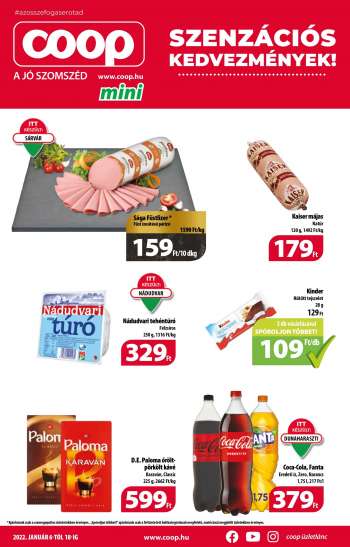 Újság Coop - 2022.01.06 - 2022.01.18.