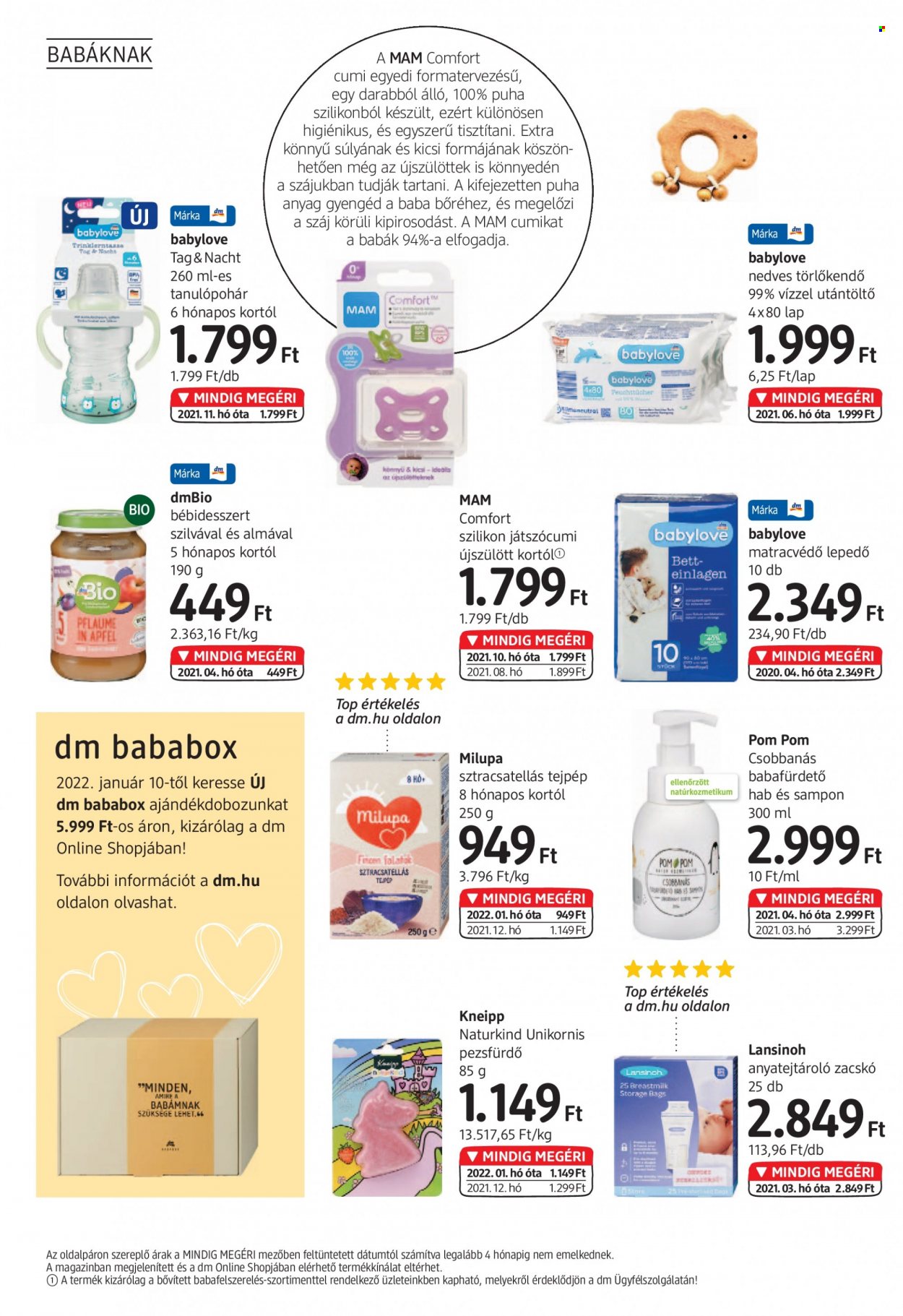 dm drogerie markt akciós újságok - 2022.01.06 - 2022.01.19. Oldal 12