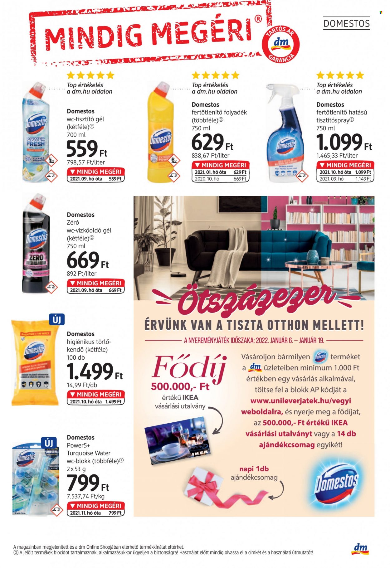 dm drogerie markt akciós újságok - 2022.01.06 - 2022.01.19. Oldal 21