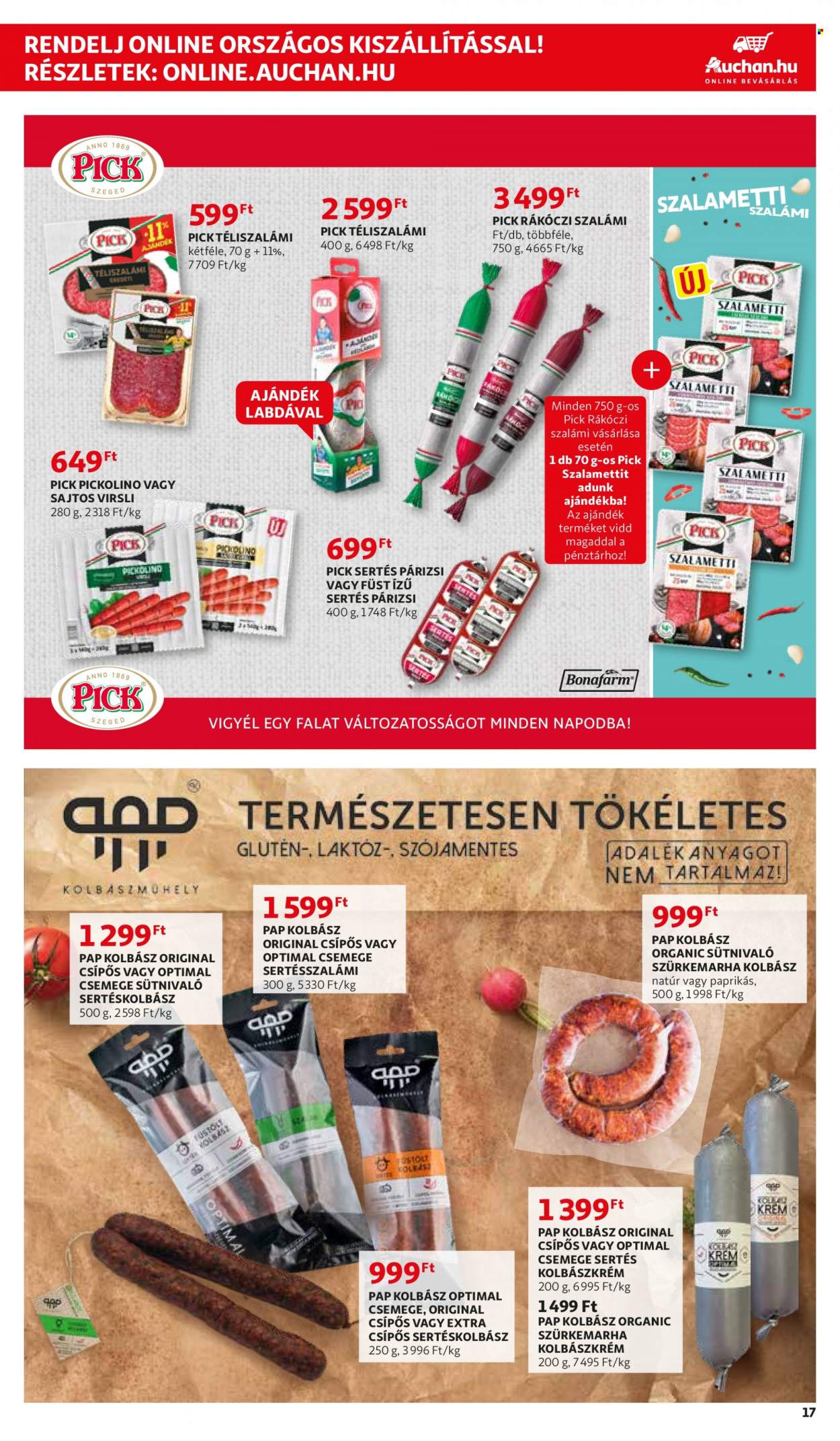 Auchan akciós újságok - 2022.01.06 - 2022.01.19. Oldal 17