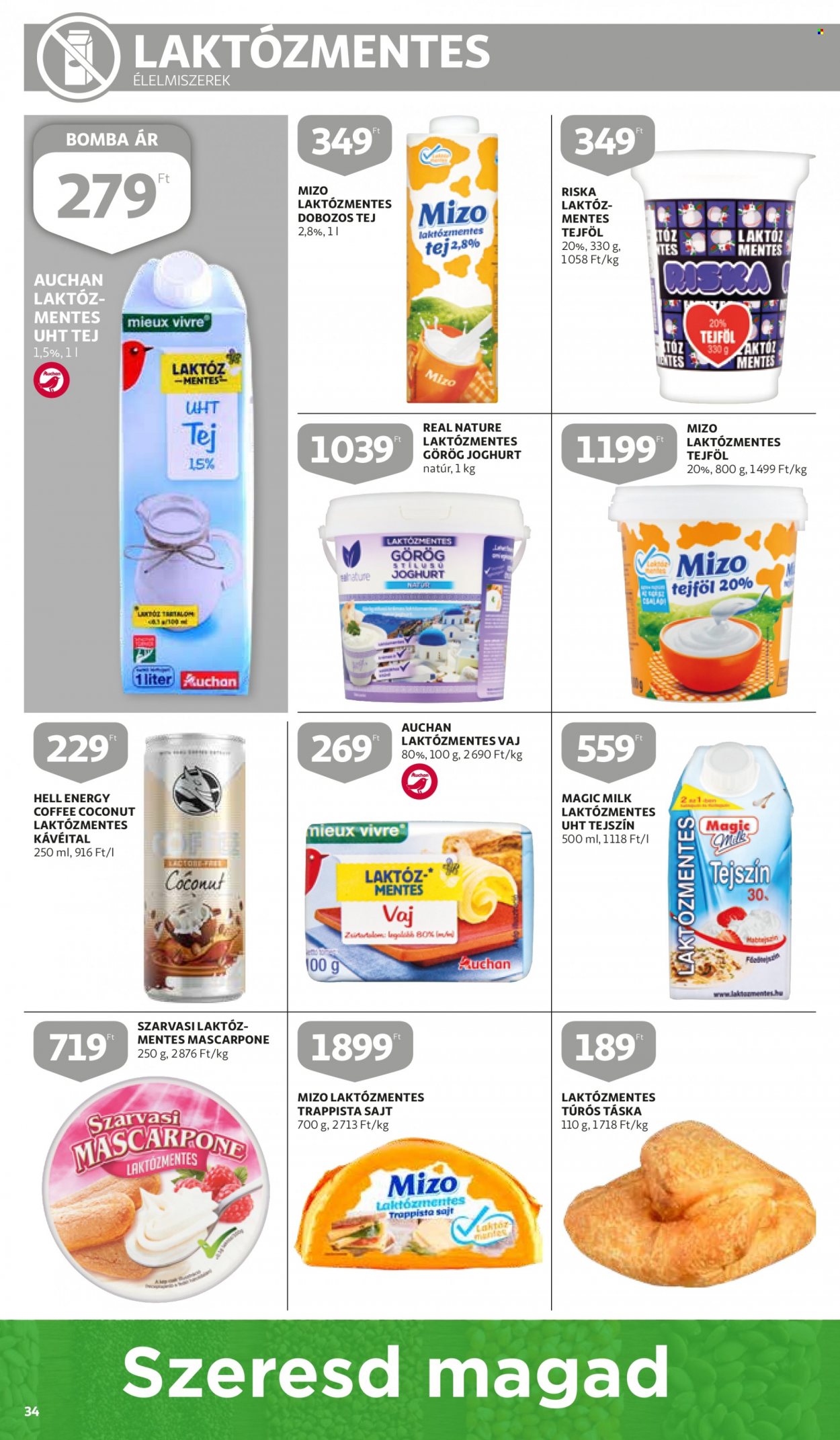 Auchan akciós újságok - 2022.01.06 - 2022.01.19. Oldal 34