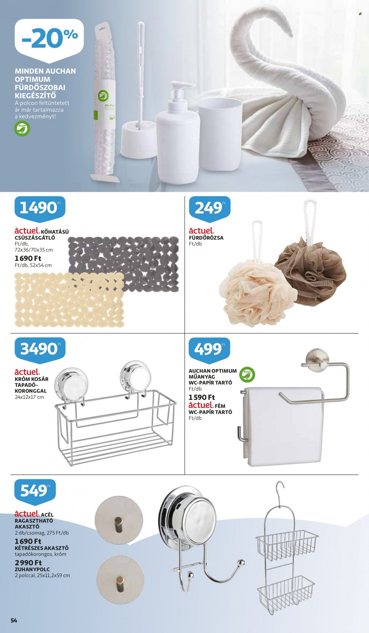 Auchan akciós újságok - 2022.01.06 - 2022.01.19. Oldal 54