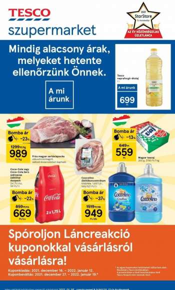 Újság TESCO - 2022.01.05 - 2022.01.12.