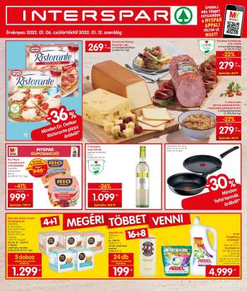 Újság INTERSPAR - 2022.01.06 - 2022.01.12.