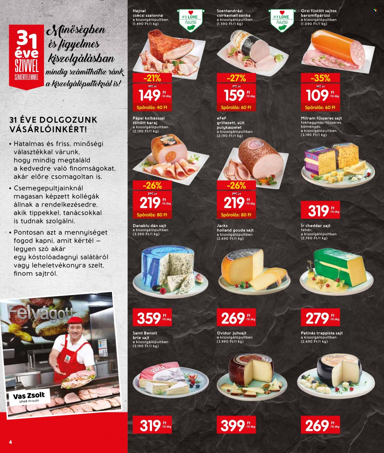 INTERSPAR akciós újságok - 2022.01.06 - 2022.01.12. Oldal 4